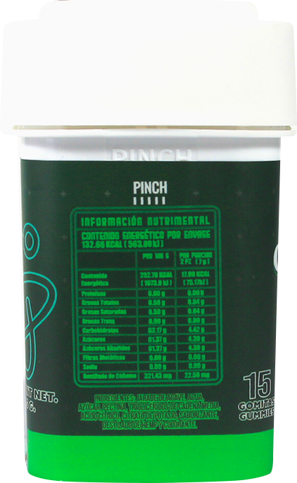 California Leaf® | Gomitas CBD Broad (Limoneno – 22.5 mg CBD Nano Broad) | 15 ó 30 piezas.