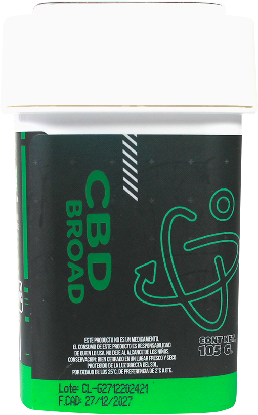 California Leaf® | Gomitas CBD Broad (Limoneno – 22.5 mg CBD Nano Broad) | 15 ó 30 piezas.