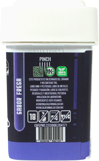 California Leaf® | Gomitas Night Broad (Sin terpenos – 20 mg CBD Broad + 5 mg Melatonina) |15 ó 30 piezas.