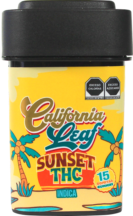 California Leaf® | Gomitas Sunset HHC 50 ó 30 mg/pza | 30,25 ó 15 piezas