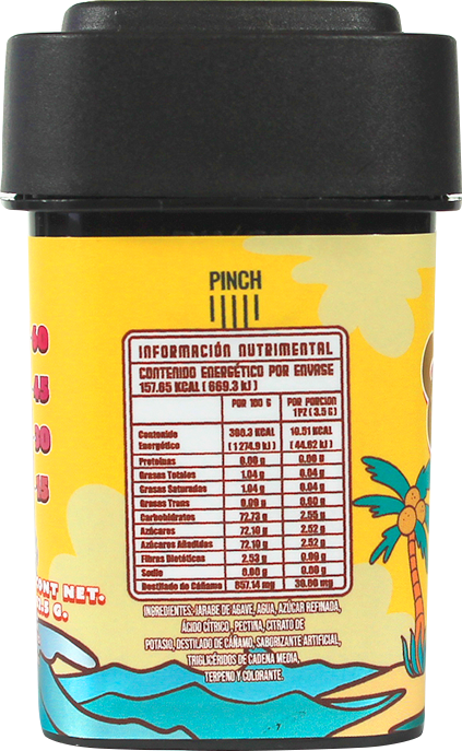 California Leaf® | Gomitas Sunset HHC 50 ó 30 mg/pza | 30,25 ó 15 piezas