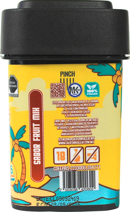 California Leaf® | Gomitas Sunset HHC 50 ó 30 mg/pza | 30,25 ó 15 piezas