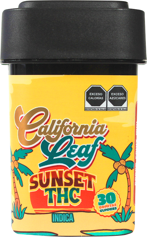 California Leaf® | Gomitas Sunset HHC 50 ó 30 mg/pza | 30,25 ó 15 piezas