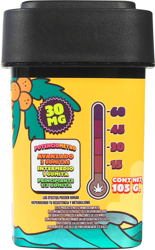 California Leaf® | Gomitas Sunset HHC 50 ó 30 mg/pza | 30,25 ó 15 piezas