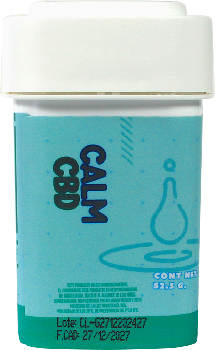California Leaf® | Gomitas Calm CBD  | Linalool – 10 mg CBD Nano Broad