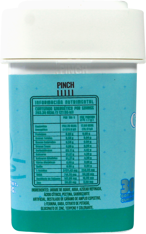 California Leaf® | Gomitas Calm CBD  | Linalool – 10 mg CBD Nano Broad