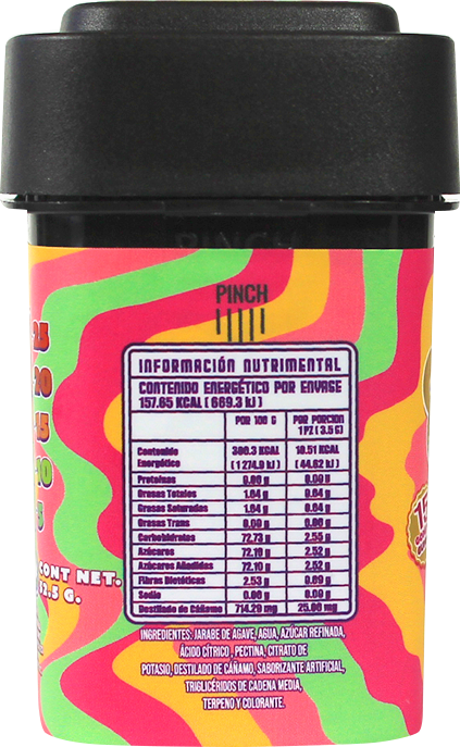 California Leaf® | Gomitas Euphoric NANO TECH Delta 9 THC 25 mg/pza | 15 ó 30 piezas