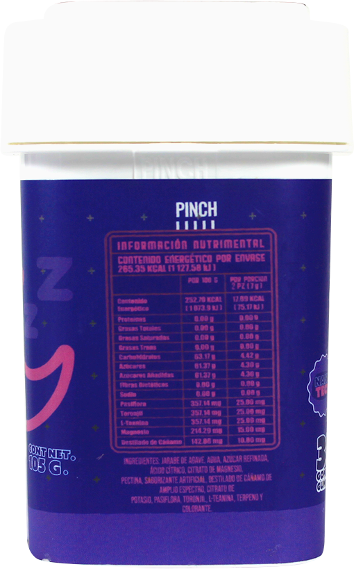 California Leaf® | Gomitas Sleep CBD (Linalool – 10 mg CBD Nano Broad) |15 ó 30 piezas.