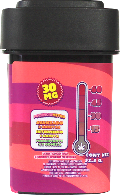 California Leaf® | Gomitas Party THC-O 50 ó 30 mg/pza | 30 o 15 piezas