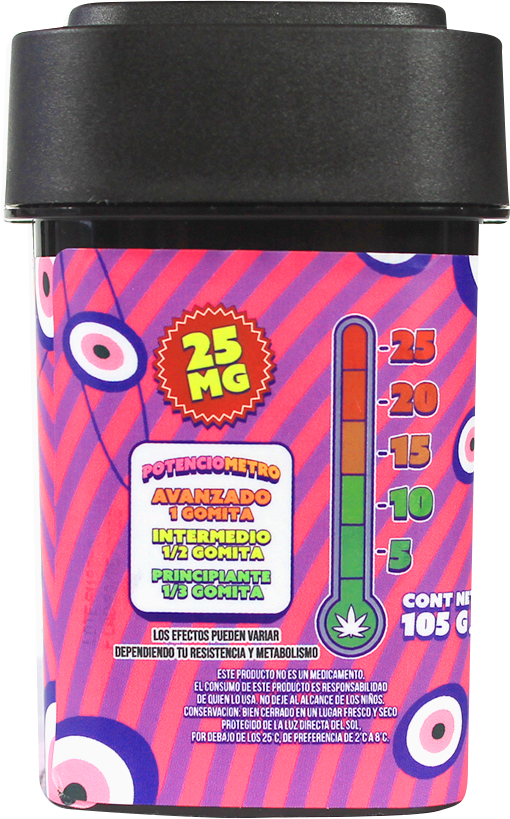 California Leaf® | Gomitas Inside Delta 9  NANO TECH THC 25 mg/pza | 15 o 30 piezas