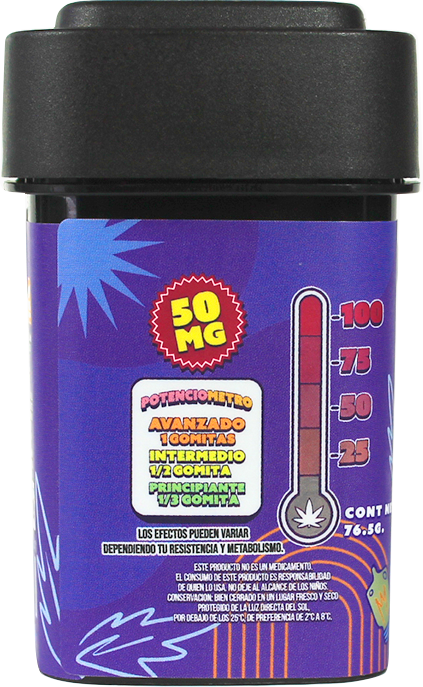 California Leaf® | Gomitas Creative Delta 8 THC 30 ó 50 mg/pza | 15, 25 ó 30 piezas