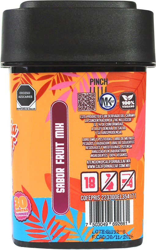 Paradise THC (Sativa – 30/50 mg D9-THC)